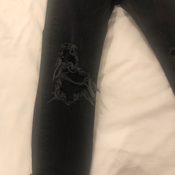 Agolde 90s mid rise boyfriend jeans in audio. - Picture 9 of 9